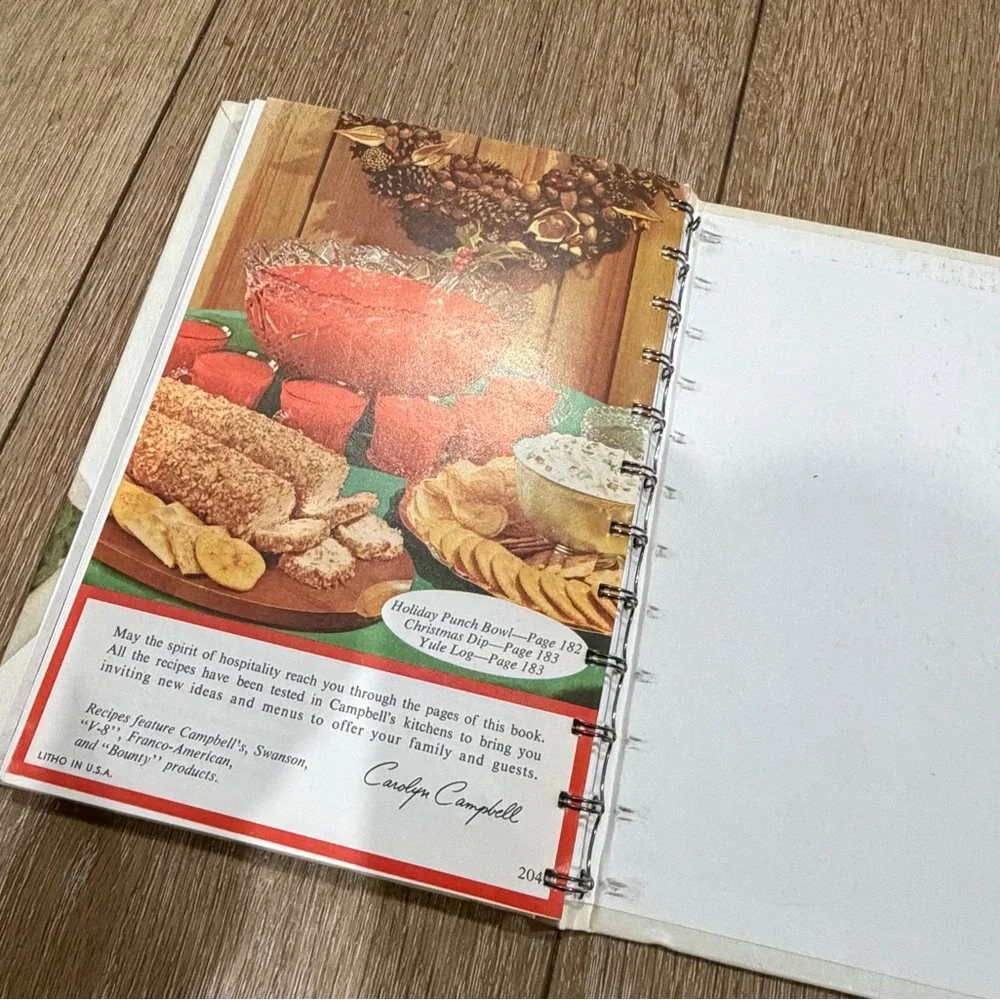 Campbell‎ Cookbook Easy Ways to Delicious Meals 1970 Vintage Color